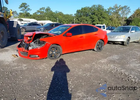 2015 Dodge Dart Gt from USA, damaged, VIN 1C3CDFEB5FD392106